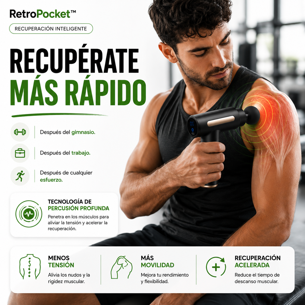 ALIVIO MUSCULAR PROFUNDO + ENVÍO GRATIS + PAGO AL RECIBIR🔥
