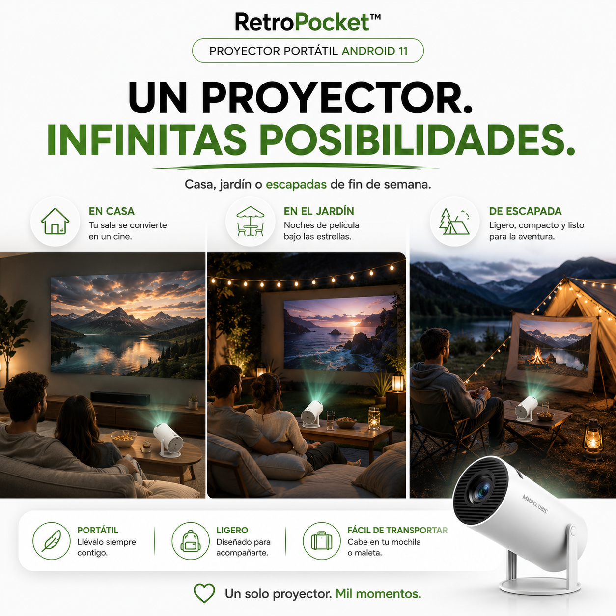 PANTALLA GIGANTE DONDE QUIERAS + ENVÍO GRATIS + PAGO AL RECIBIR 🔥
