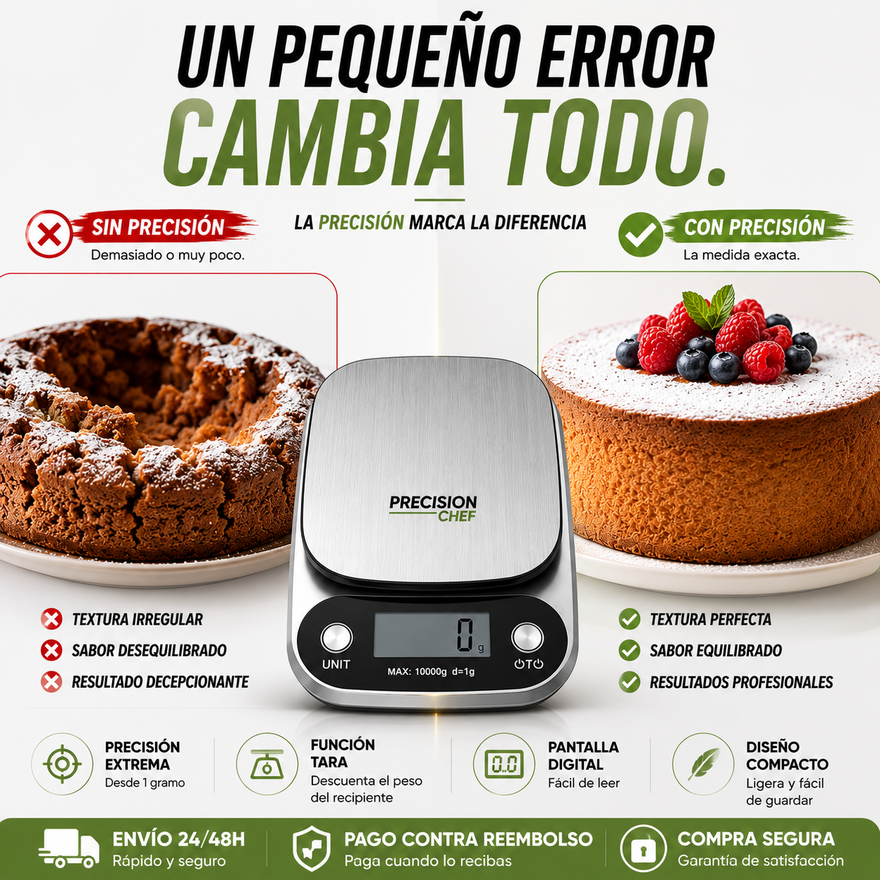 COCINA SIN ERRORES + ENVÍO GRATIS + PAGO AL RECIBIR🔥